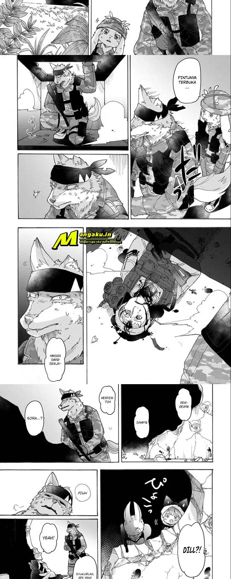 The Wolf Child Sora in the War Zone chapter 1